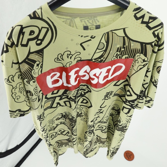BAILEY APPAREL HUSTLE‎ BLESSED GRAPHIC TSHIRT - Picture 5 of 7
